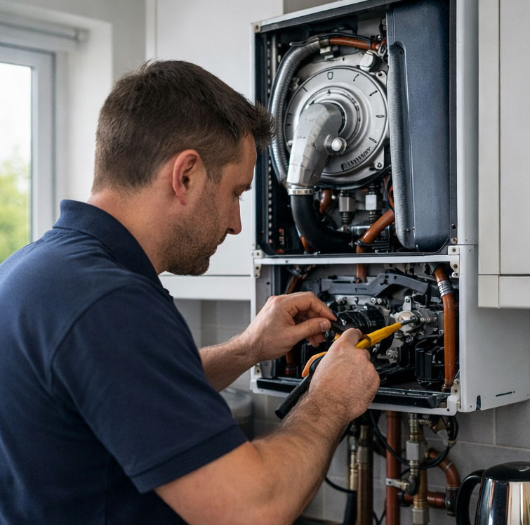 annual boiler service York home