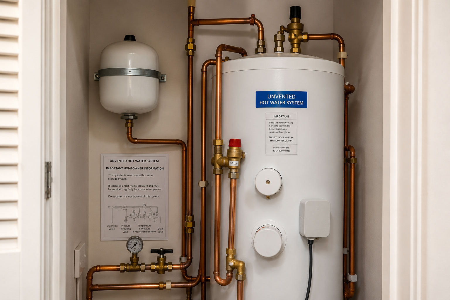 Unvented-Hot-Water-System